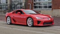 Red Lexus LFA Top Gear