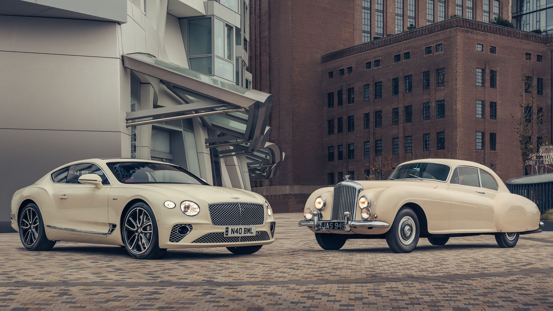 Bentley 70th birthday of famous heritage car celebrated with modern interpretation