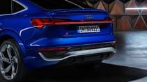 Audi SQ8 Sportback e-tron rear end detail