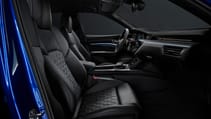 Audi SQ8 Sportback e-tron front seats detail