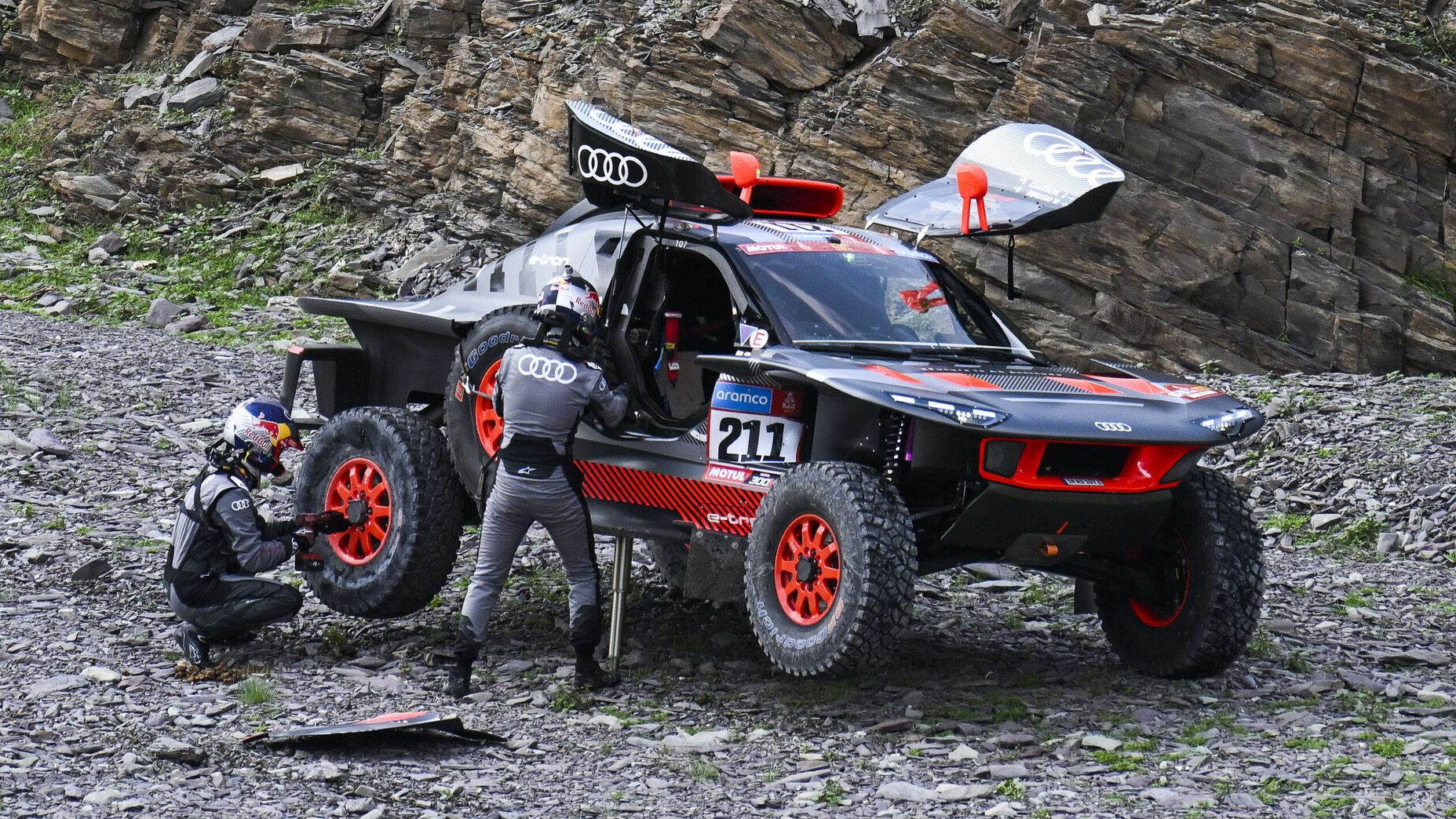 Audi Dakar Rally Stage 2