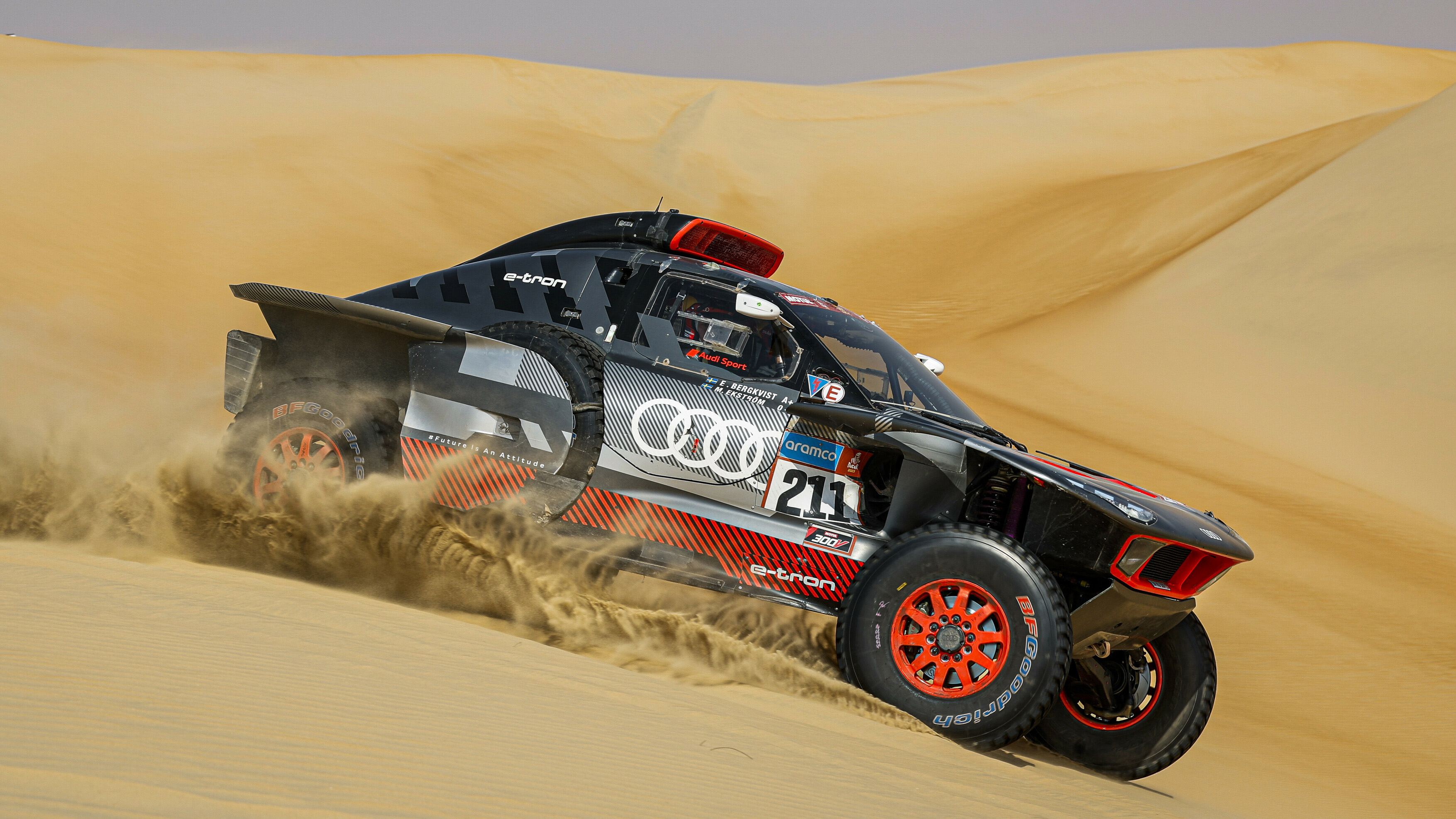 Audi Dakar Rally Stage 10