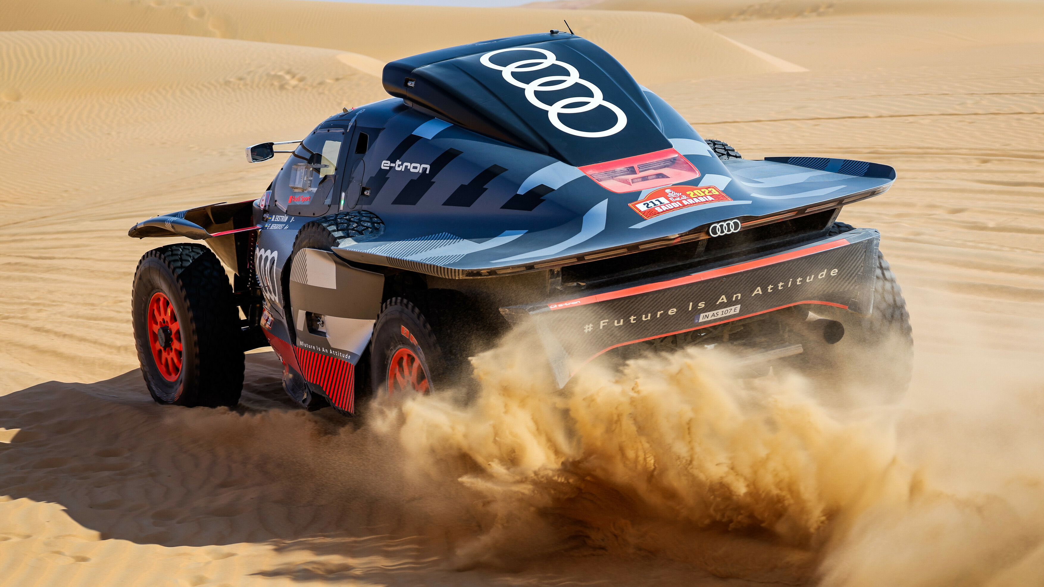 Audi Dakar Rally Stage 10