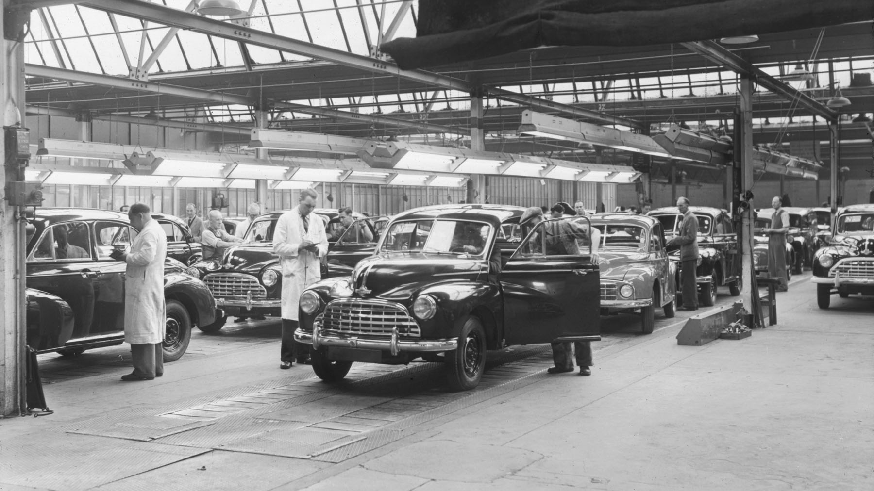 The UK is making less cars than it did in 1957