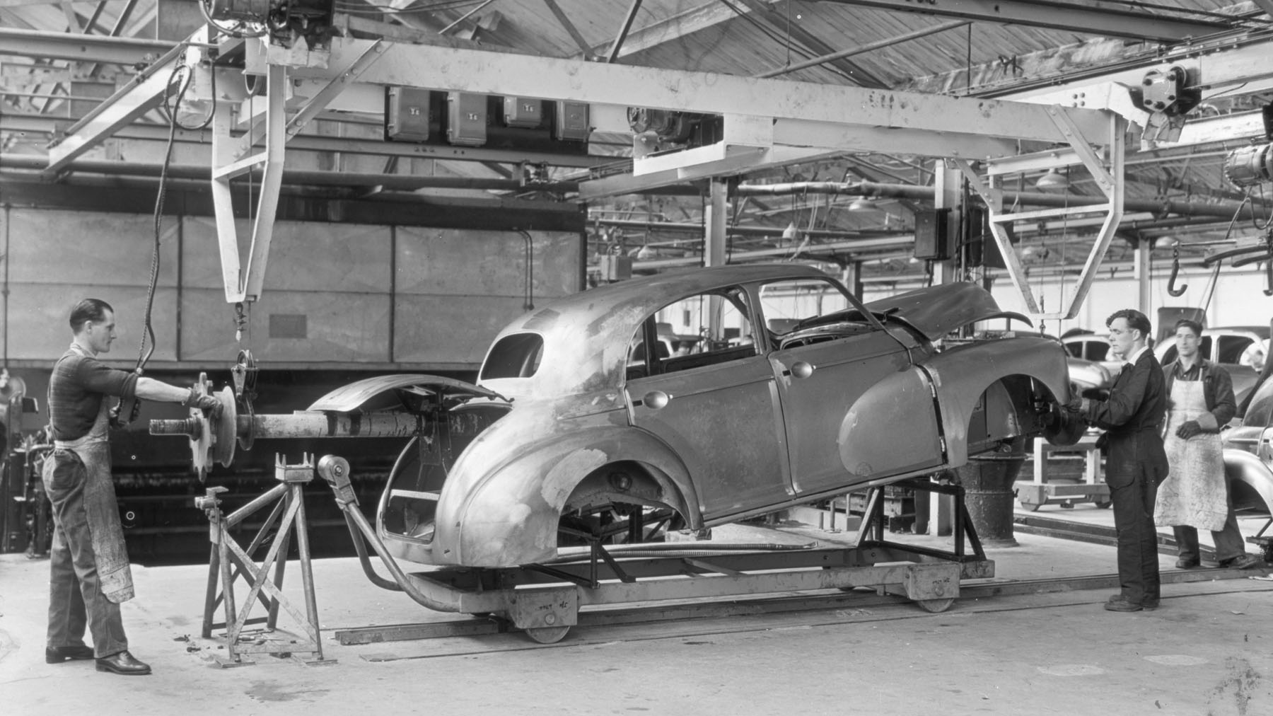 The UK is making less cars than it did in 1957