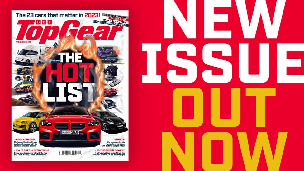 New issue on sale The Hot List Top Gear