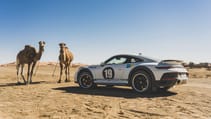 Porsche retro wraps 911 Dakar Top Gear