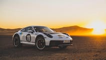 Porsche retro wraps 911 Dakar Top Gear