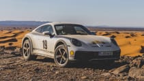 Porsche retro wraps 911 Dakar Top Gear