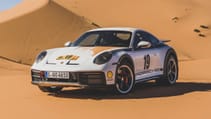 Porsche retro wraps 911 Dakar Top Gear