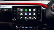 Toyota Hilux GR Sport touchscreen