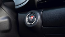 Toyota Hilux GR Sport start button