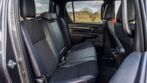 Toyota Hilux GR Sport back seats