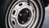 Hyundai Pony wheel