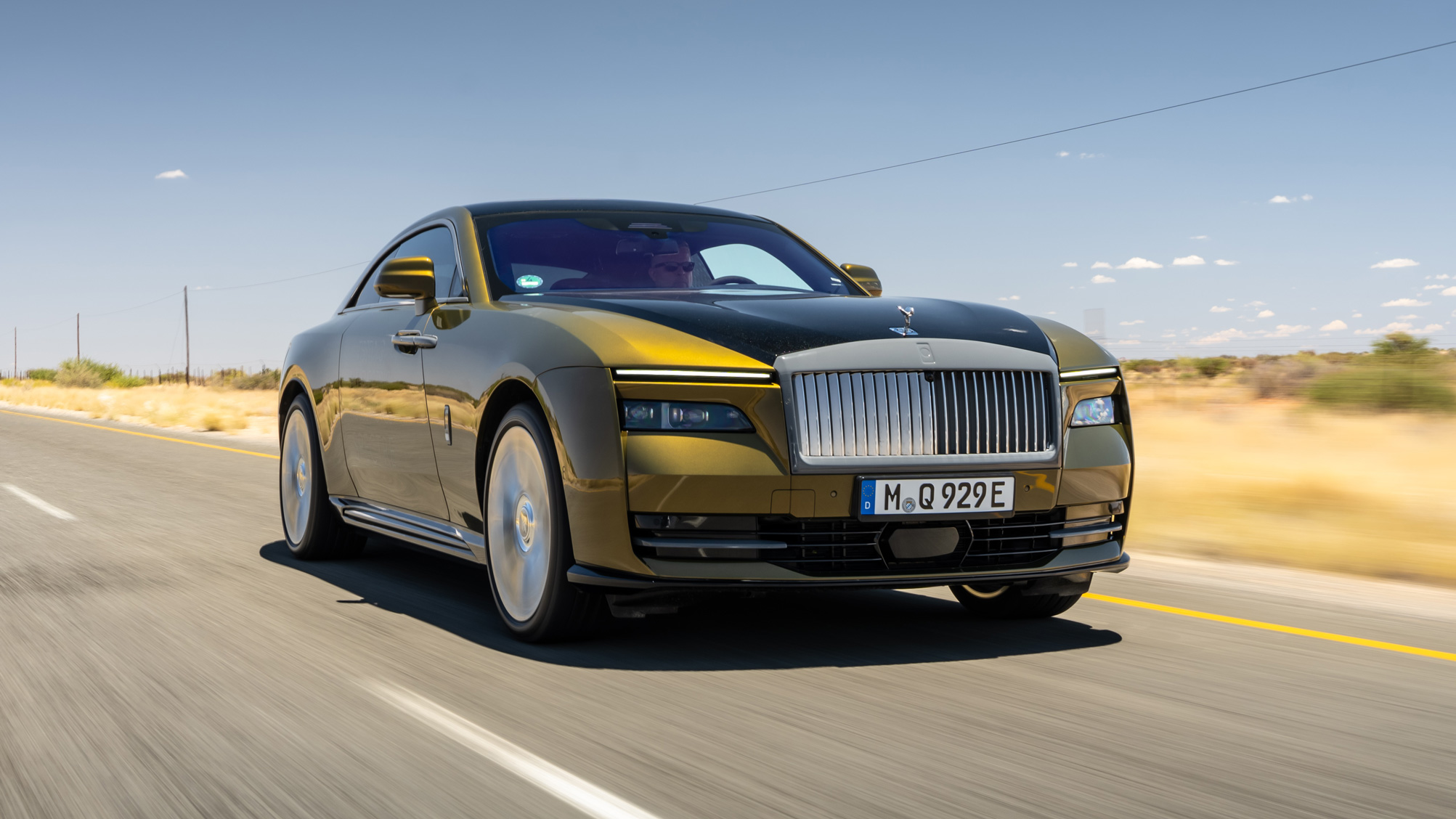 Rolls-Royce Spectre prototype front