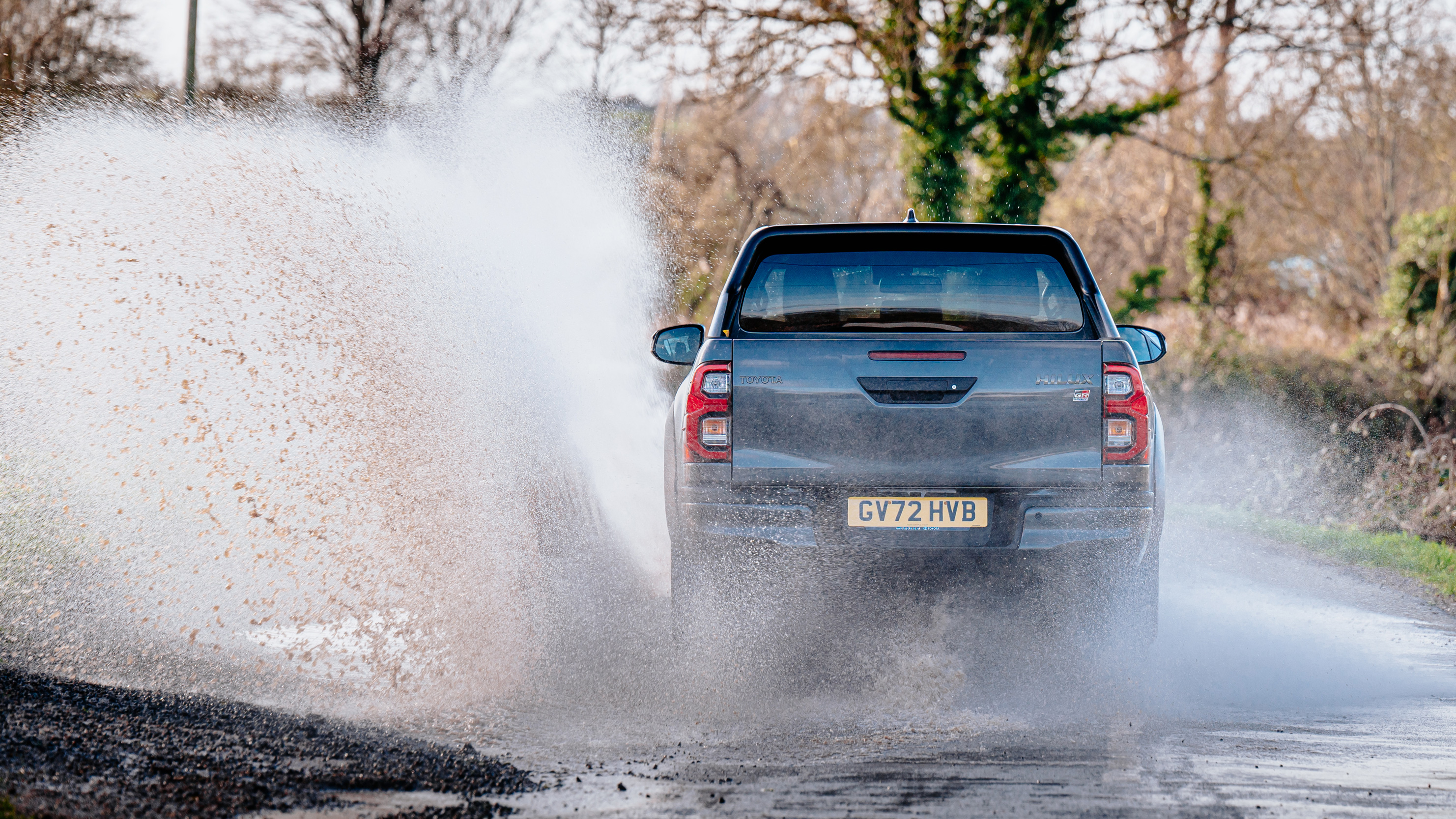 Toyota Hilux GR Sport water