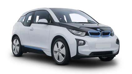 Studio shot of BMW i3 Rex