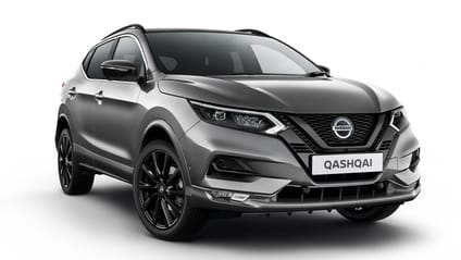 Studio shot of Nissan Qashqai