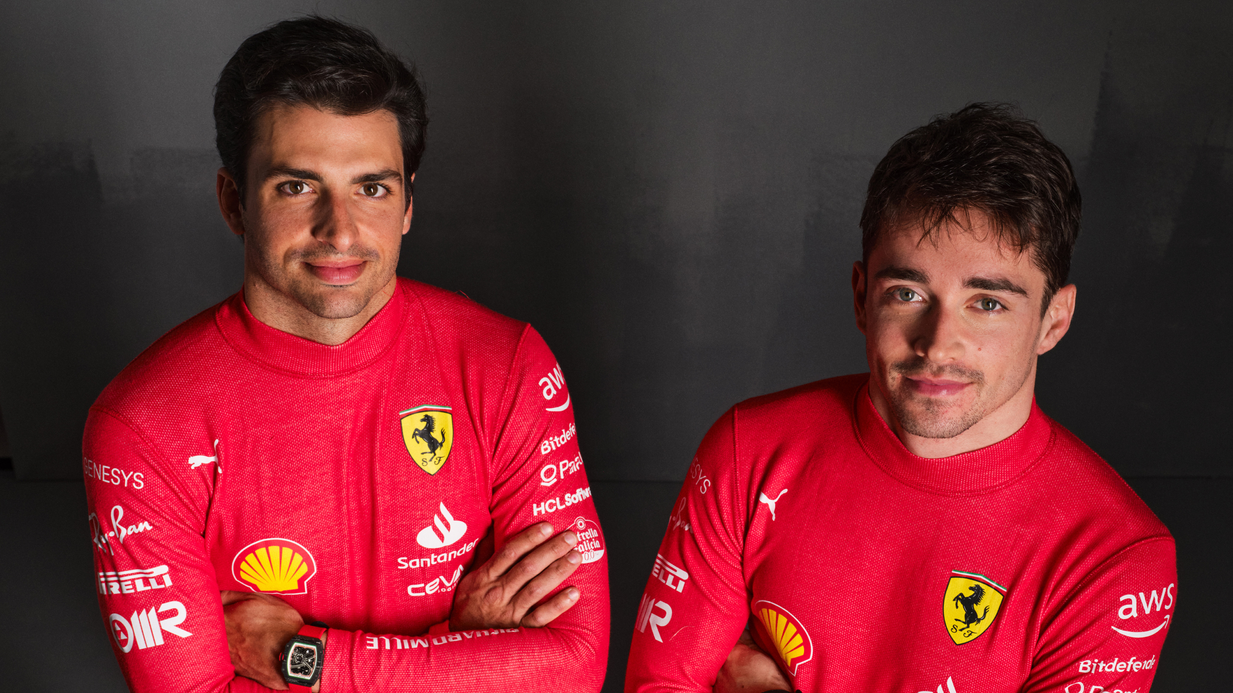 Ferrari SF-23 drivers