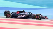 Bahrain F1 testing Haas