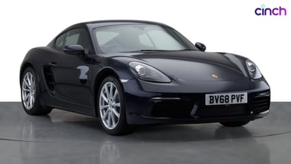 2018 Porsche 718 Cayman - £45,900/£585 per month 