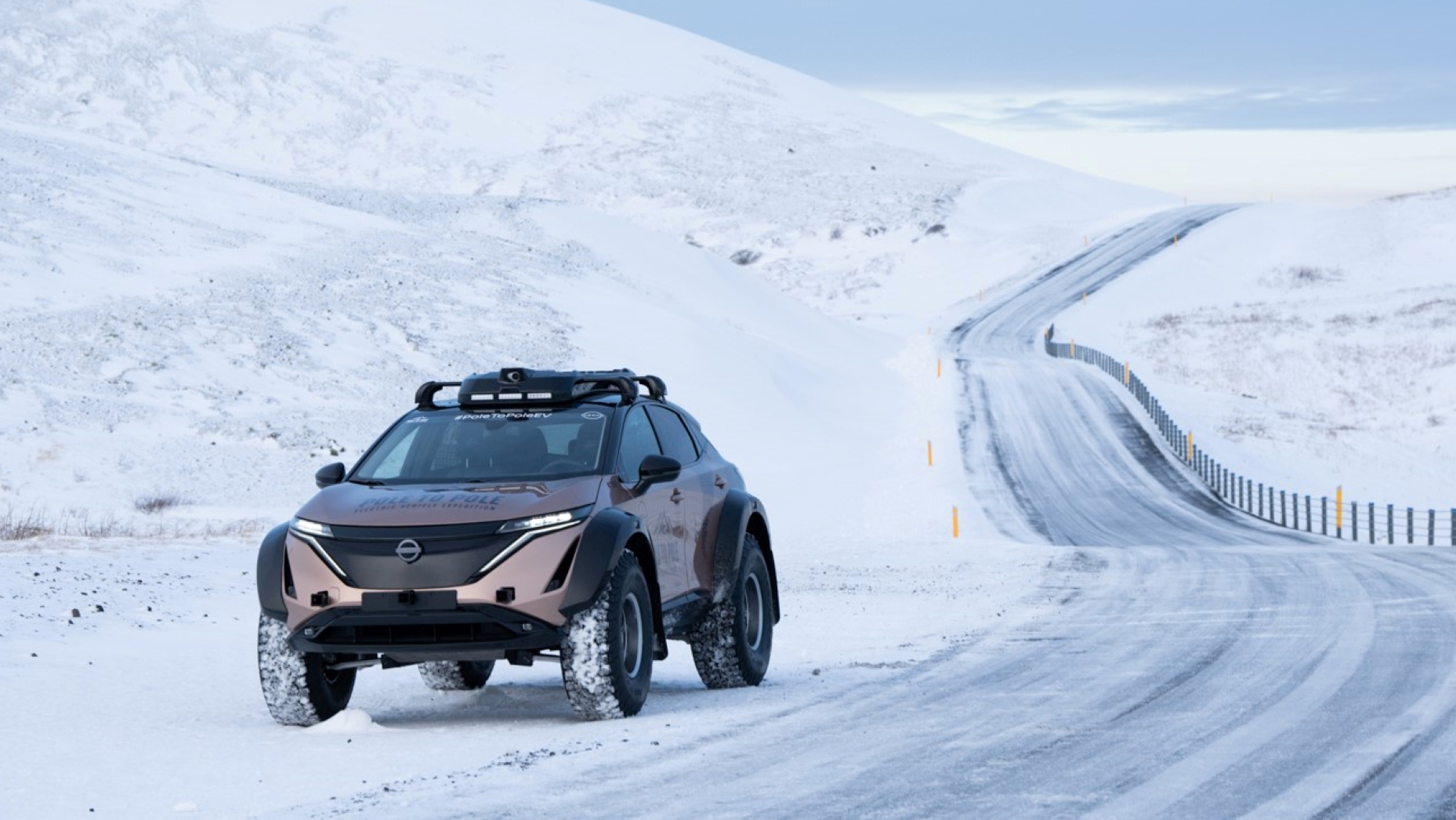 Nissan Ariya Arctic Trucks Top Gear