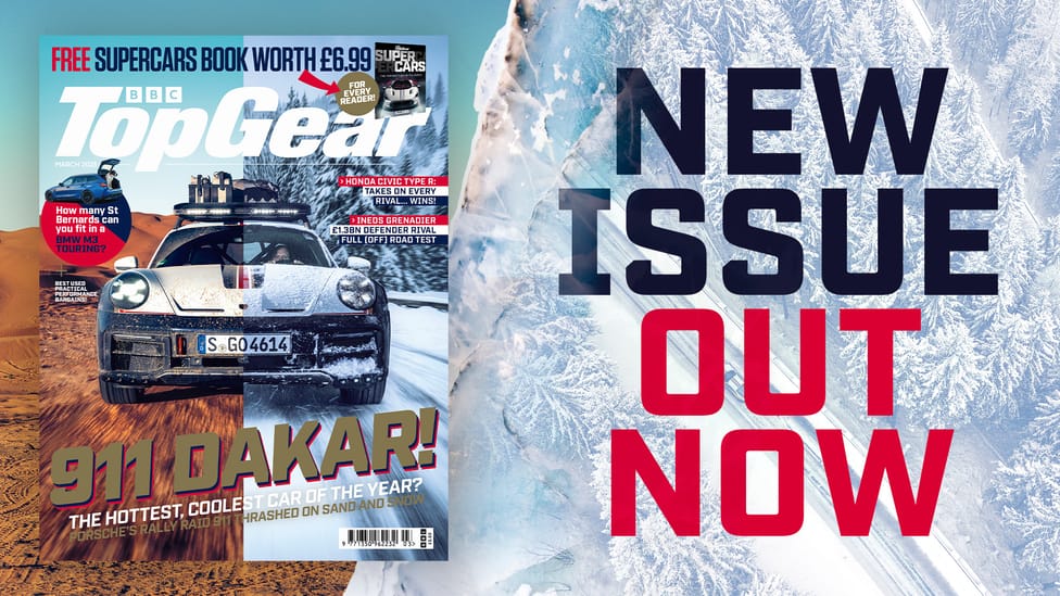 Top Gear magazine 369 new issue 911 Dakar