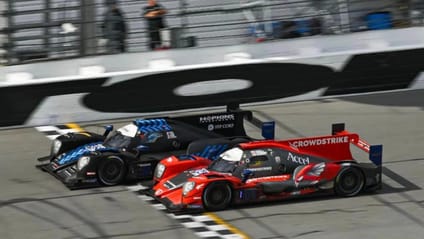 There was an epic last-lap pass in LMP2