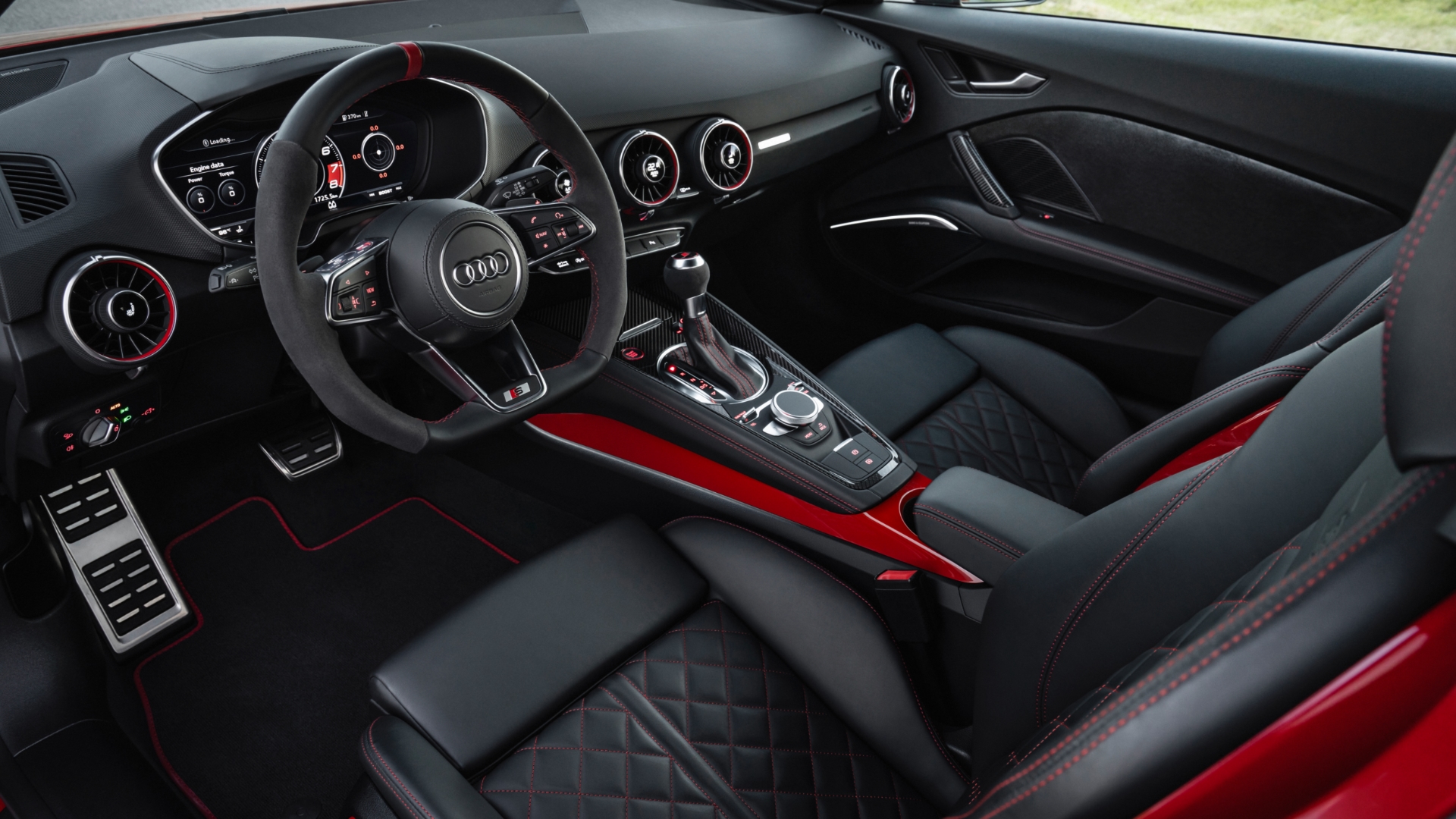 Interior shot of Audi TT Final Edition cabin 