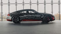 Pretend you’re an Audi test driver with this camo’d RS e-tron GT