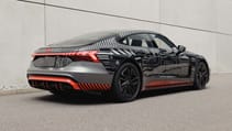 Pretend you’re an Audi test driver with this camo’d RS e-tron GT