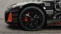 Pretend you’re an Audi test driver with this camo’d RS e-tron GT