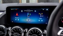 Mercedes B-Class screen