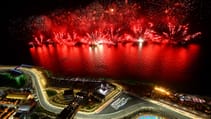 Saudi Arabian Grand Prix fireworks