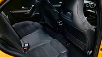 Mercedes A-Class back seats