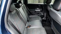 Mercedes B-Class back seats