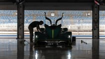 Aston Martin Valkyrie garage