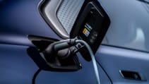 BMW i7 charging port