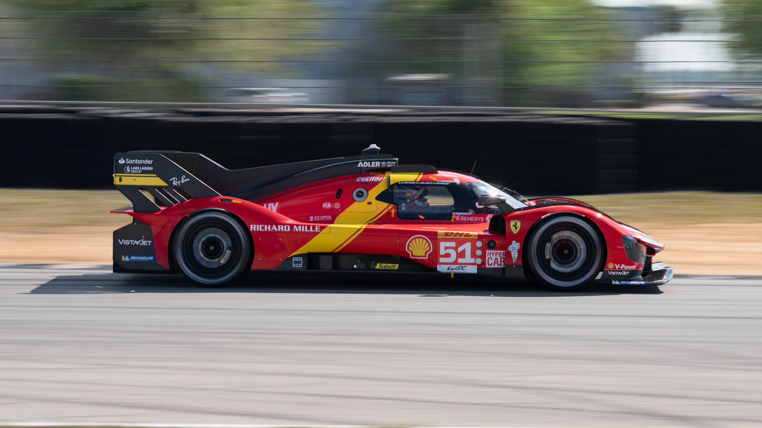 Ferrari 499P profile