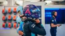 Alex Albon Williams 2023 garage