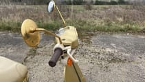 Golden scooter with celeb smarts going under the hammer