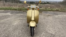 Golden scooter with celeb smarts going under the hammer