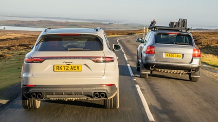 Progress report: 2023 Porsche Cayenne E-Hybrid vs 2005 Porsche Cayenne S