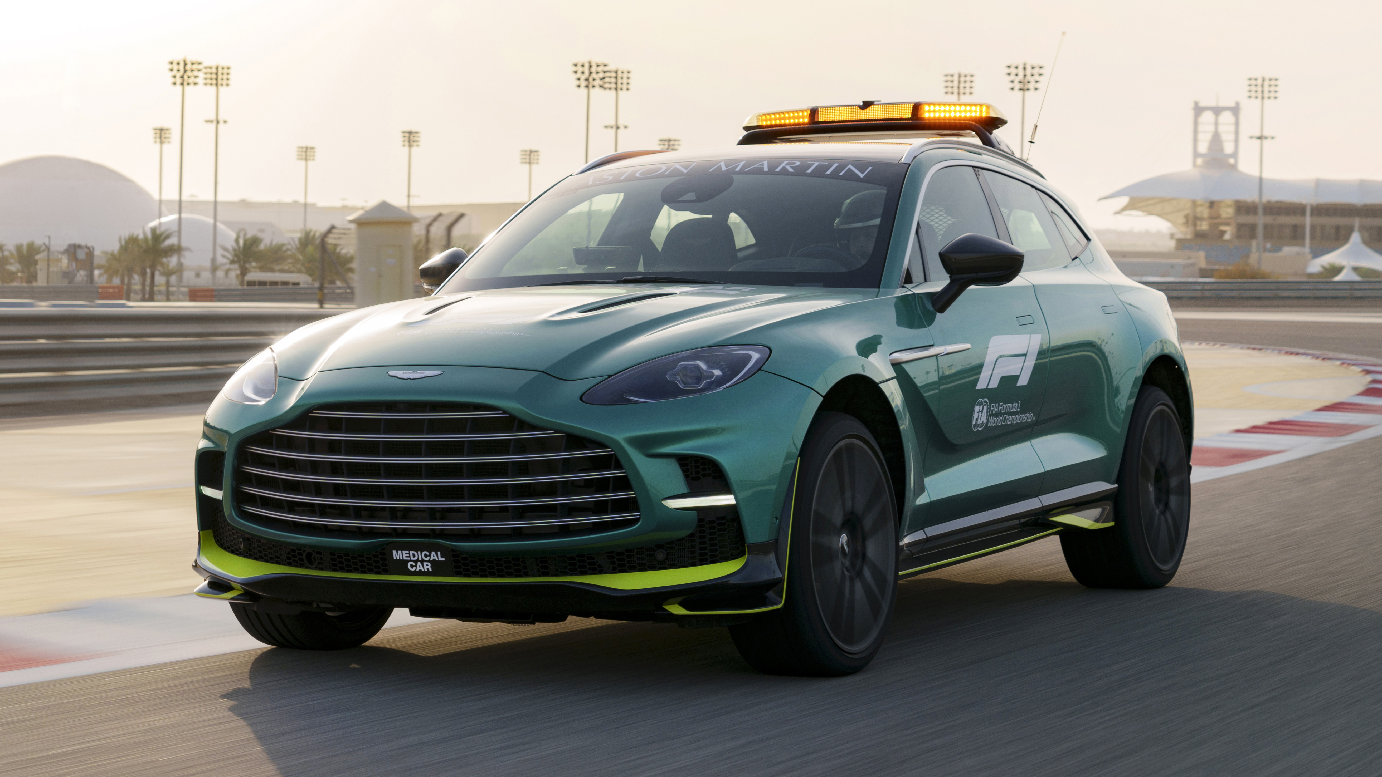 Aston Martin DBX707 F1 medical car 2023