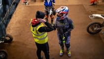 England’s first fully electric indoor motocross track is here