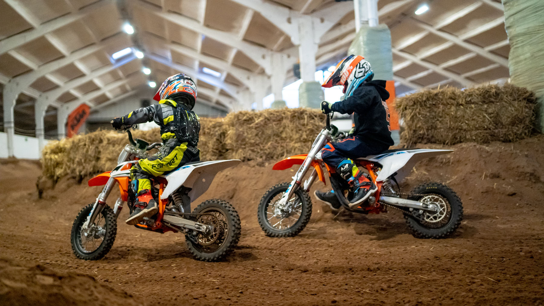 England’s first fully electric indoor motocross track is here