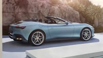 This is the new Ferrari Roma Spider