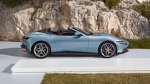 This is the new Ferrari Roma Spider