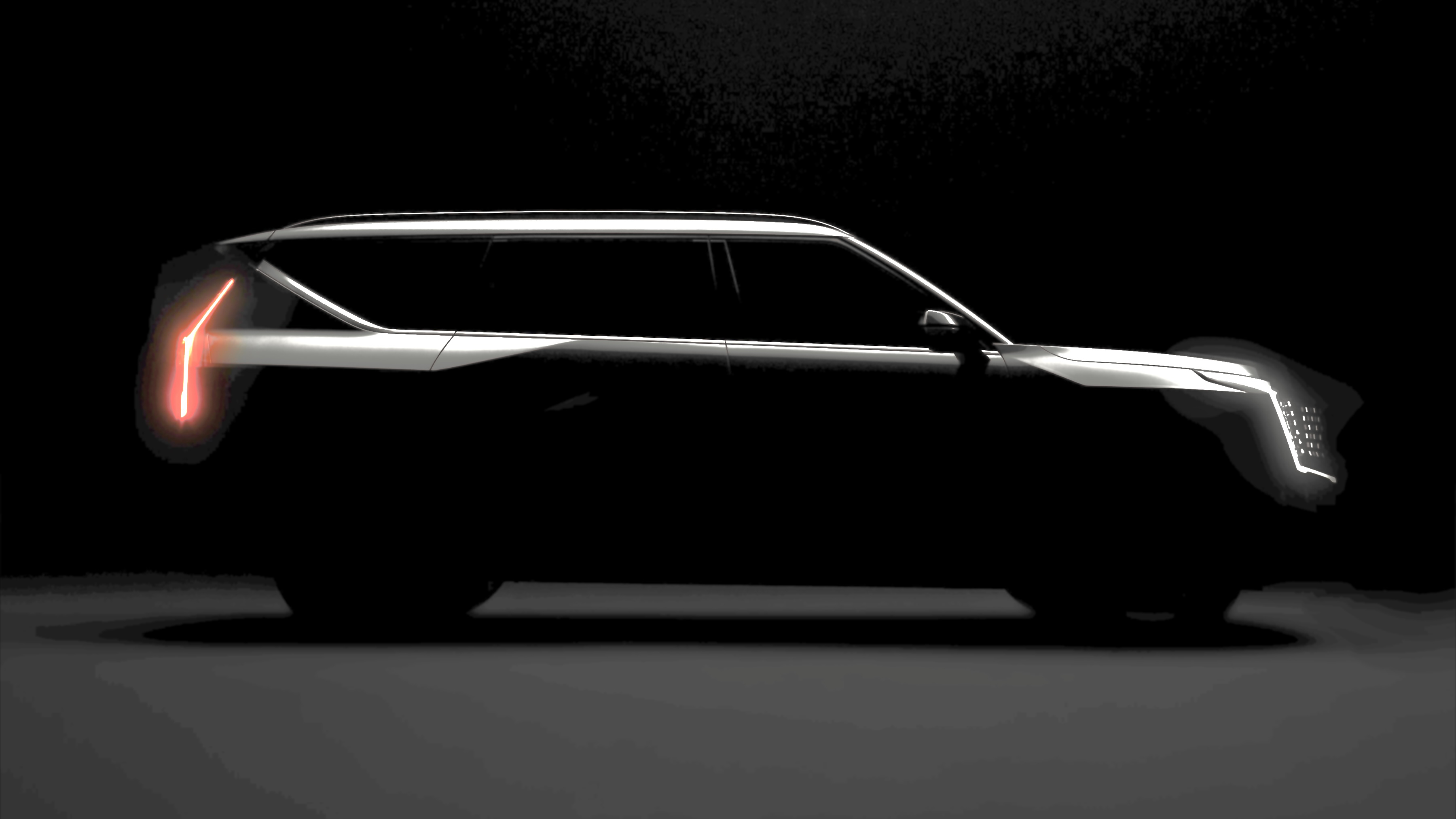 Kia EV9 teaser 2023