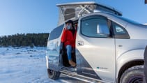 Nissan e-NV200 winter camper van